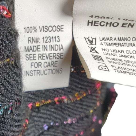 NWT True Colours Rainbow Sequins Cover Up Size L / XL - Picture 3 of 8